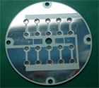 Aluminium Base PCB with double sided and HASL