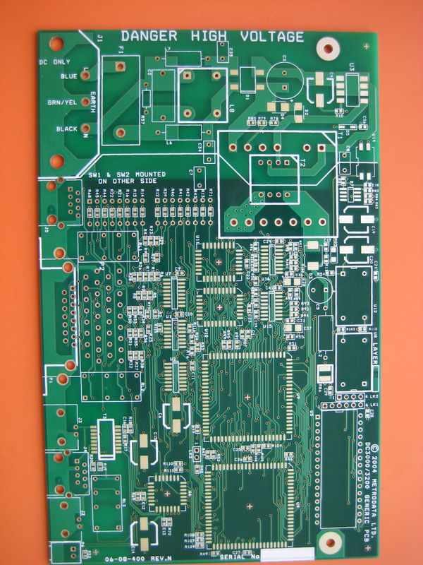 Lead Free ROHS Quick Turn PCB Prototype 5 Day Turn 4 - Layer Samples