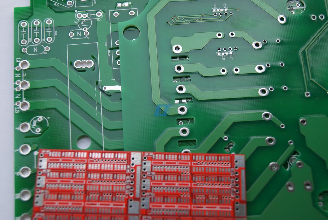 High Current Heavy Copper PCB Wiht Red Solder Mask For Model Aircraft Control Board