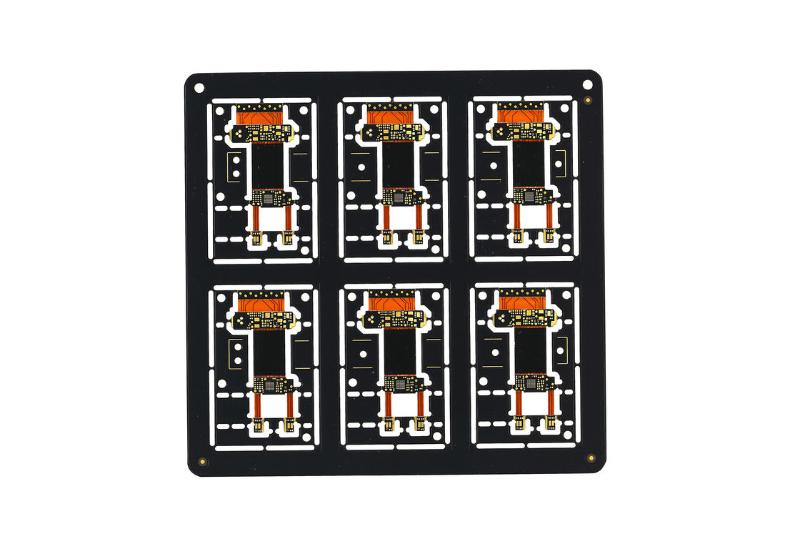 Enig Treatment Multilayer Flex Pcb Rigid Flex 0.5-10Mm Bend Radius Fr4/Polyimide/Pet