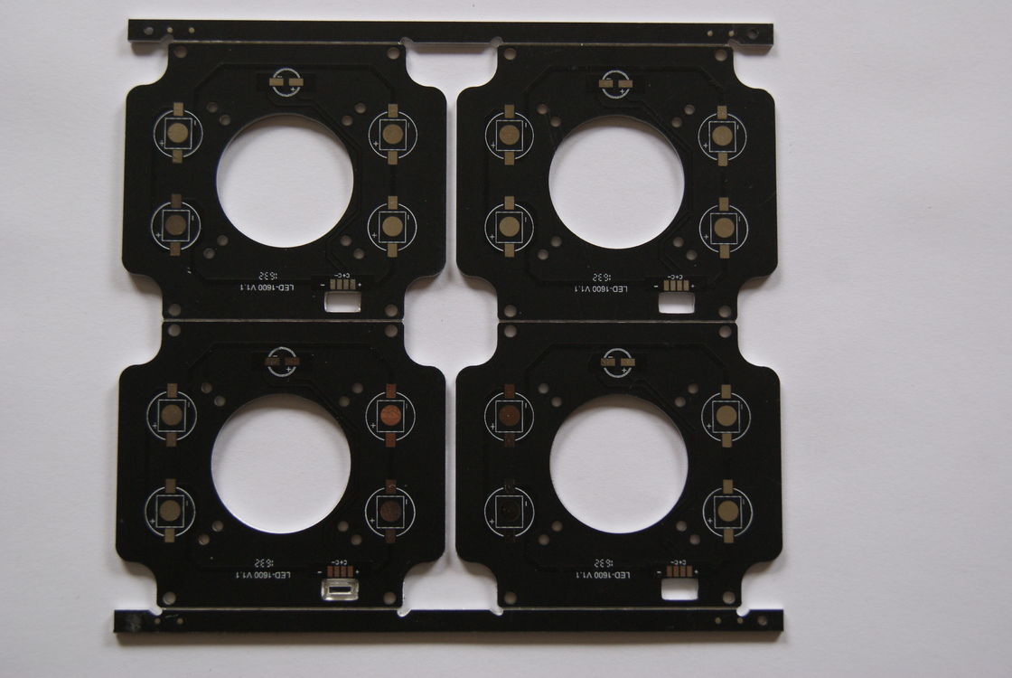 Electronic Manufacturing 1200 MM Length Yellow Silkscreen Polytronics PCBs for Durable and Devices