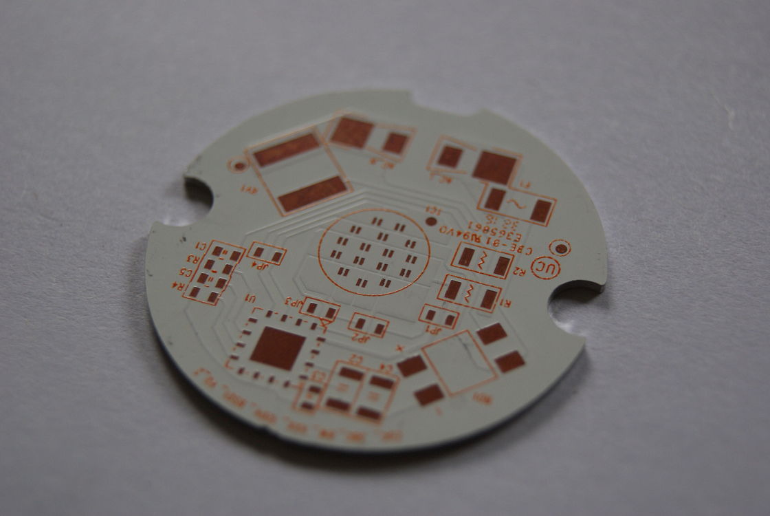 White Yellow Immersion Silver PCB Base Board 0.5-6.0oz Copper IMS Circuit Board