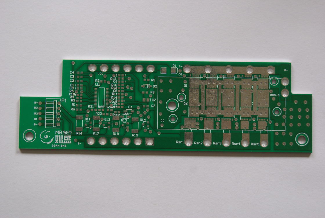 Aluminum Base IMS PCB HASL Surface Finish with 0.1mm Min. Silkscreen Bridge and Impedance Control