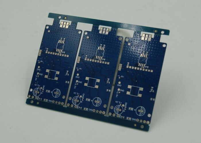 FR-4 Double Sided PCB Green Immersion Gold Circuit Board White Silkscreen OSP Finish