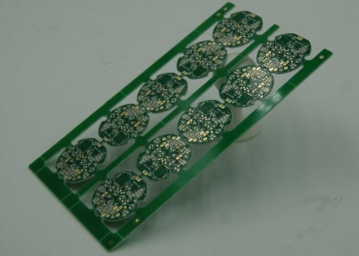 100% E Test Double Sided Circuit Board Immersion Gold PCB Green Solder Resist 1.6mm