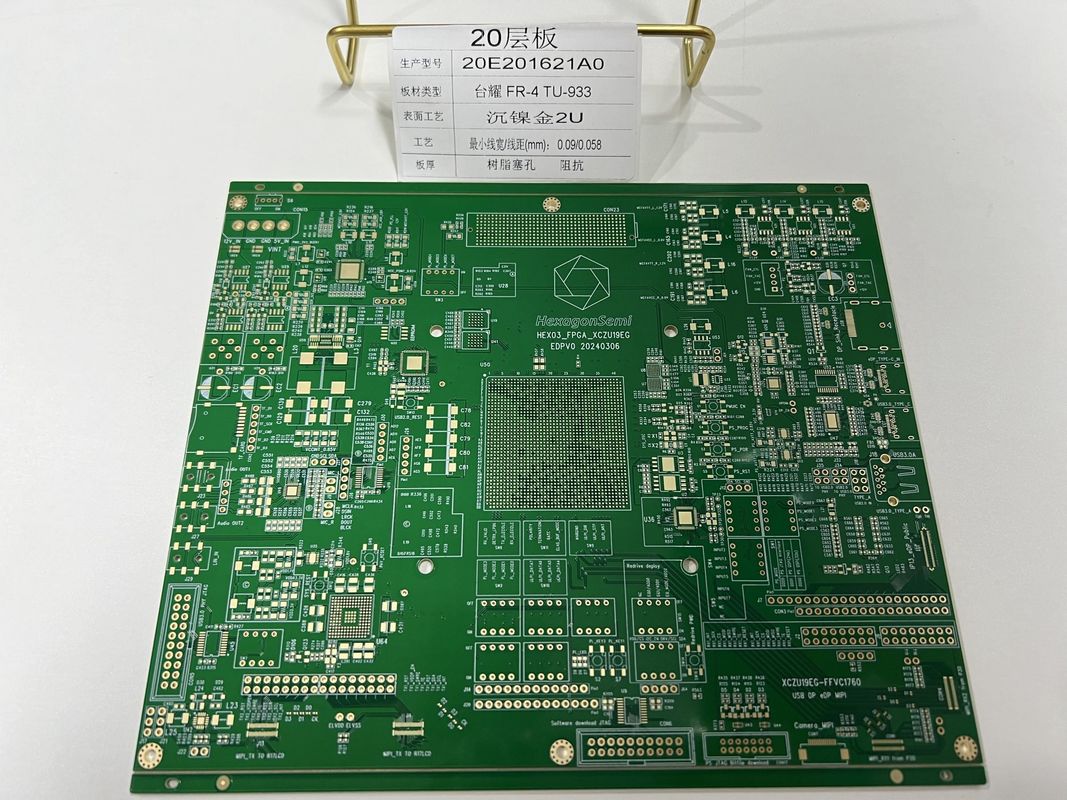 Special Requirements Lamp Socket and 100%E-Testing High Speed PCB Board for Testing
