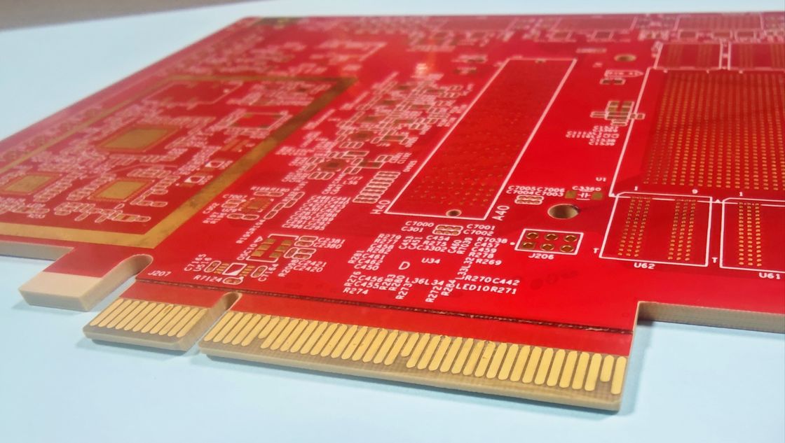 0.1mm Laser Drill Hole Size HDI PCB Board for Density Electronic Devices Thickness 0.4-3.2mm Raw Material FR4 IT180