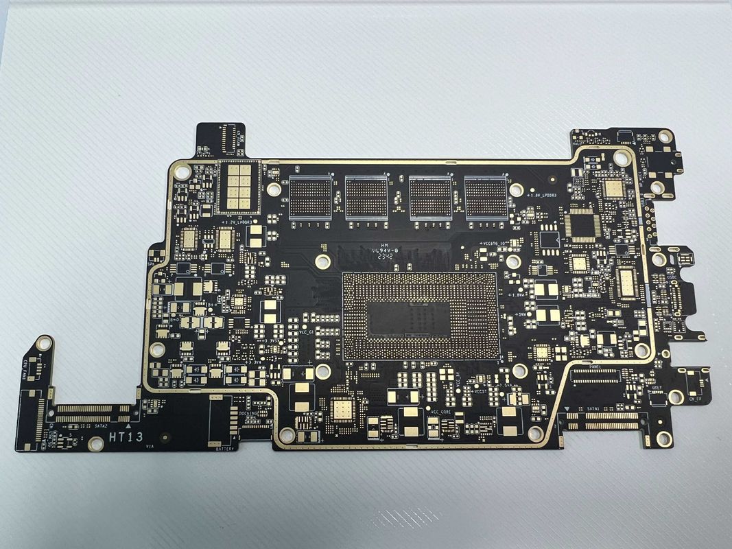 1oz Finished Copper Thickness High Density Model Board with Immersion Silver Coated Surface Enhancement