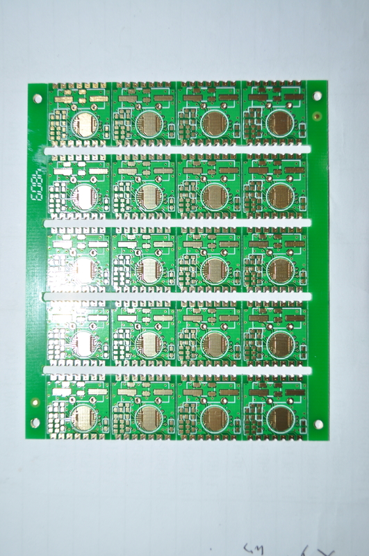 Versatile Double-Sided Printed Board with 1.6mm Thickness and Min. Hole To Copper of 0.2mm