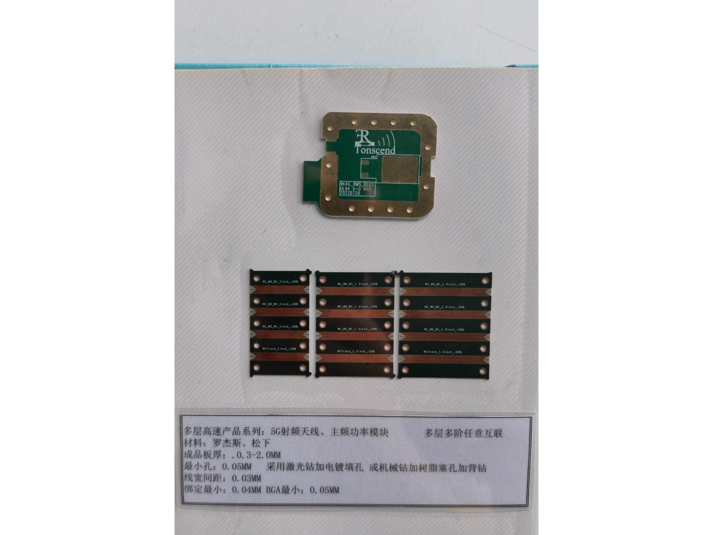 Multilayer Interconnect System for Advanced Electronic Designs 3mil Min ...