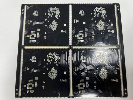 Multilayer HDI Printed Circuit Board With Half Hole Blind BGA 0.2mm