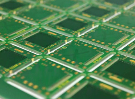 High Density Model Board 10 1 Aspect Ratio And 0.1mm Laser Drill Hole Size For Custom Requirements